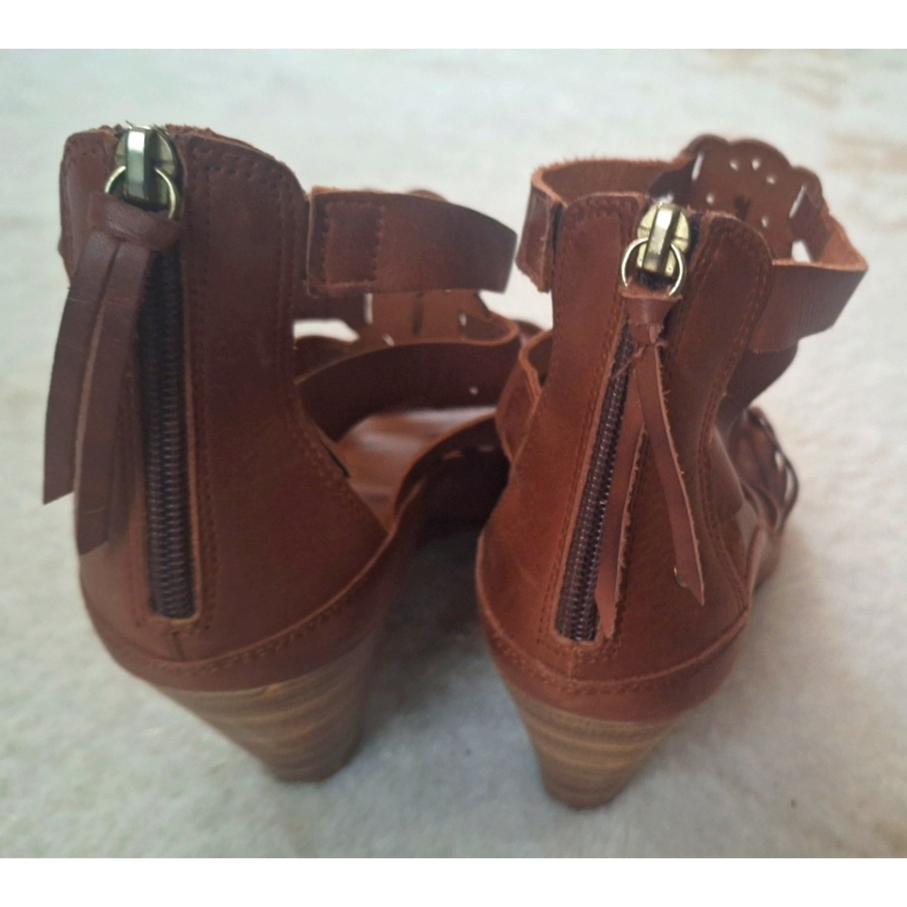 PIKOLINOS Women's Heels Open Toe Sandals , Brandy , 9.5 US - Picture 13 of 16